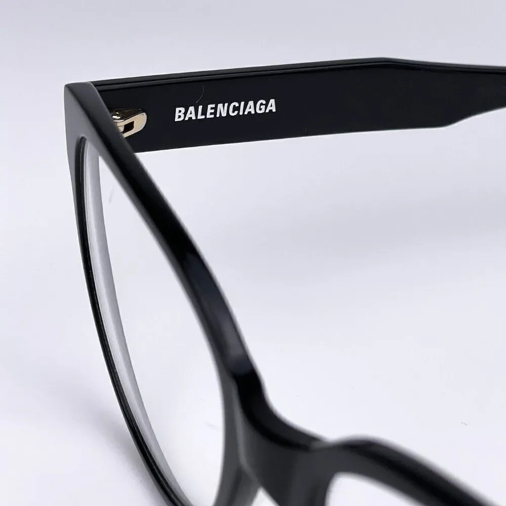 SALE! NEW Balenciaga Everyday BB0064O 001 Black Cat Eye Women Eyeglasses
